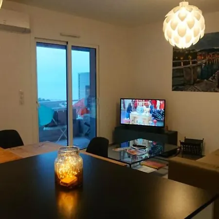 דירה Avec Terrasse Vue A 57 M² Proche Plages בסטיה